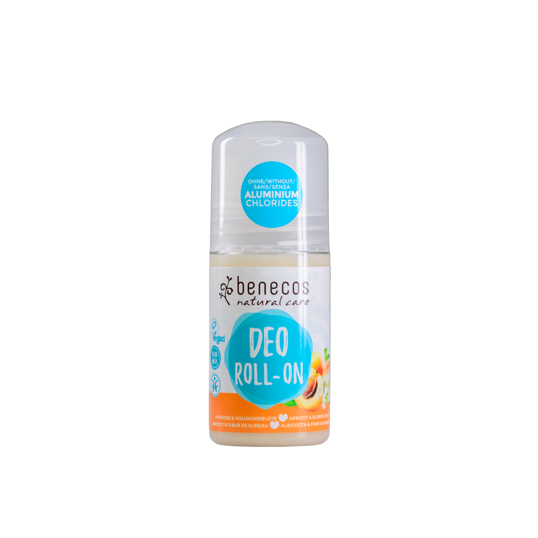 Desodorante roll-on Albaricoque Benecos