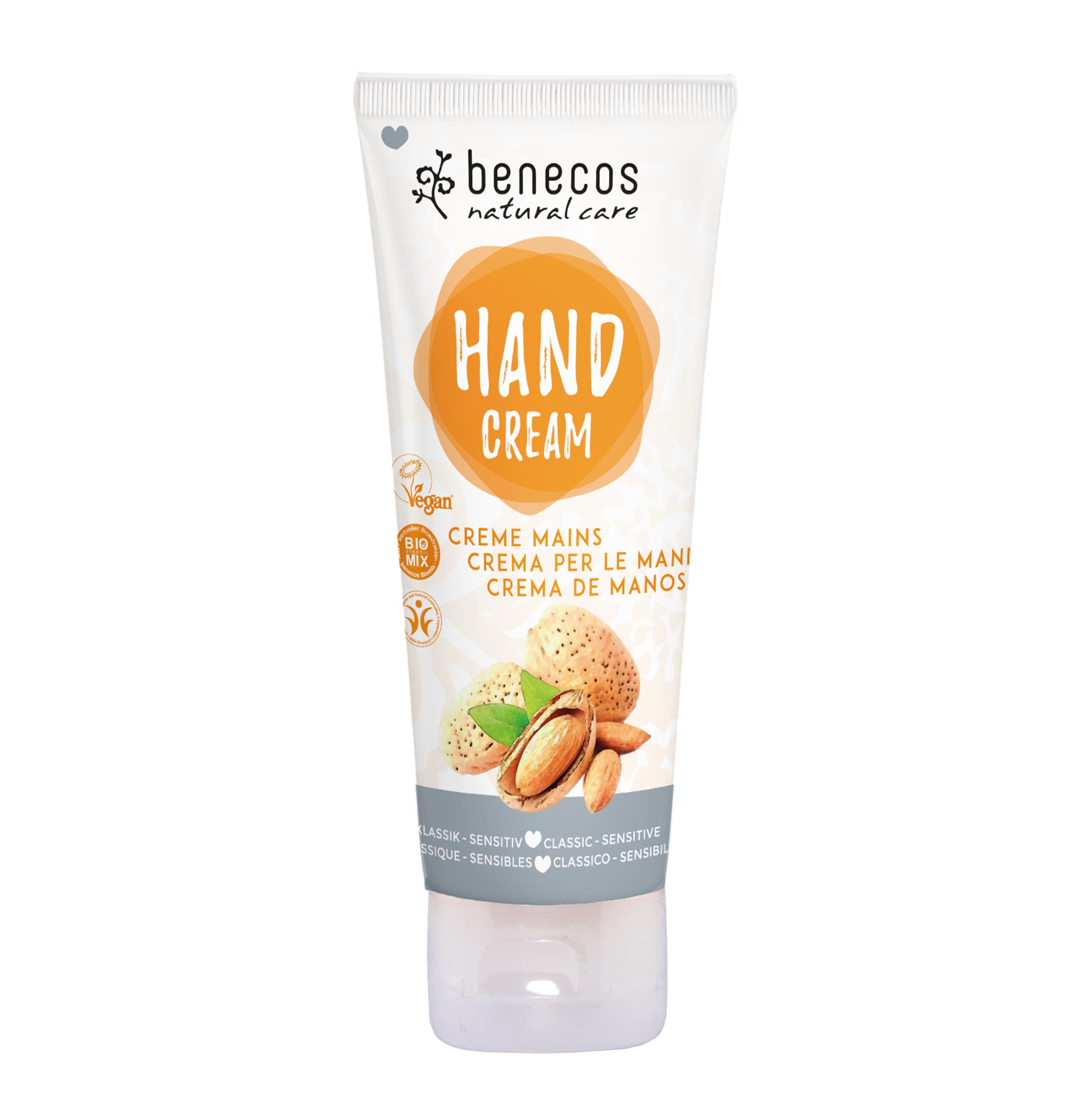 Crema de manos Ecológica para pieles sensibles Benecos
